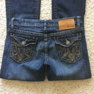 Mek  jeans size 27 W 29 x 34 Wyatt Slim boot New